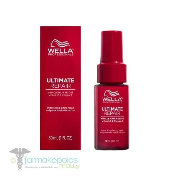 Wella Ultimate Repair Miracle Hair Rescue Leave-In Hair Repair Treatment, 30ml