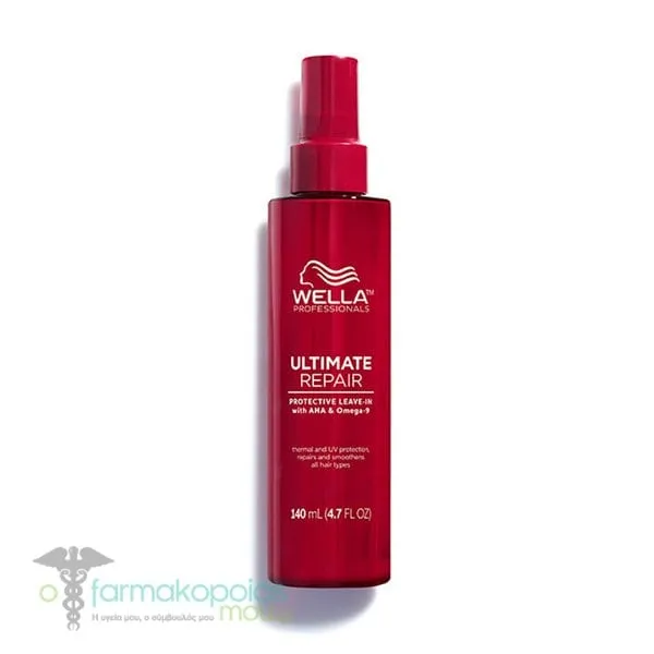 Wella Ultimate Repair Protective Leave-In Κρέμα Αναδόμησης για Όλους τους Τύπους Μαλλιών, 140ml