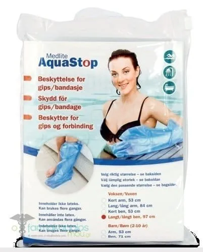Wellcon AquaStop Waterproof Children's Leg Cast & Bandage Protector, Size 71cm, 1pc