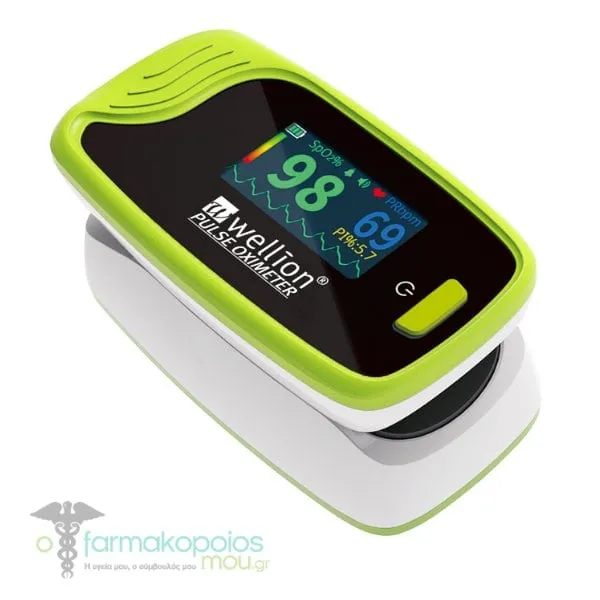 Wellion Pulse Oximeter Green, 1pc