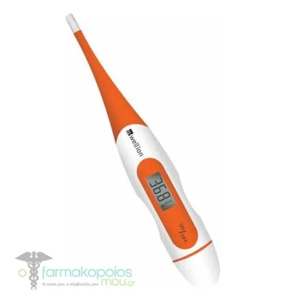 Wellion Digital Thermometer Orange, 1pc