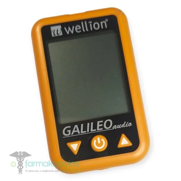 Wellion Galileo Audio Μετρητής Γλυκόζης με Φωνητική Λειτουργία, 1τεμ