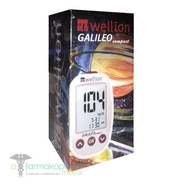 Wellion Galileo Compact Blood Glucose Meter, 1pc