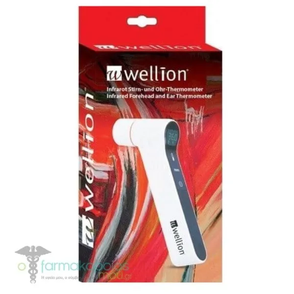 Wellion Infrared Forehead & Ear Thermometer, 1pc