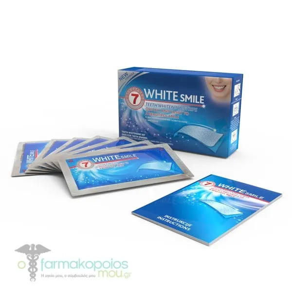 WhiteSmile Teeth Whitening Strips, 7x2pcs