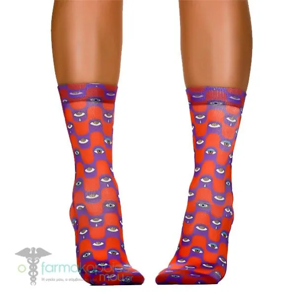 Wigglesteps Lady Socks, 1 pair - Eyes