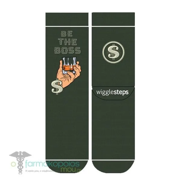 Wigglesteps Men's Socks, 1 pair - Boss