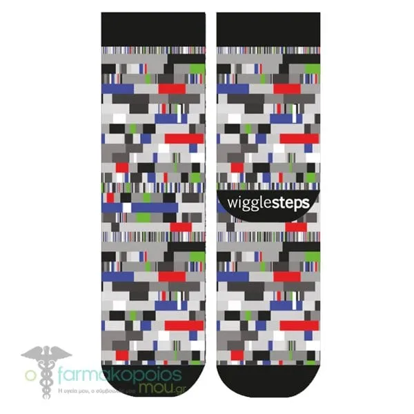 Wigglesteps Men's Socks, 1 pair - Glitch