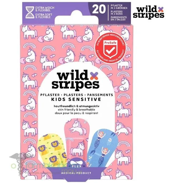 Wild Stripes Fantasy Αυτοκόλλητα Επιθέματα για Παιδιά, 20τεμ
