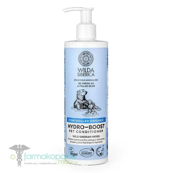 Wilda Siberica Controlled Organic Hydro-Boost Pet Conditioner, 400ml