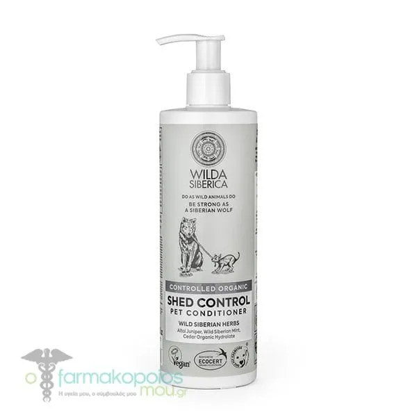 Wilda Siberica Controlled Organic Shed Control Pet Conditioner, 400ml