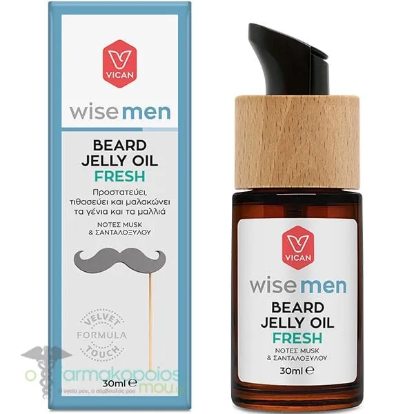 Wise Men Beard Jelly Oil Fresh, 30ml