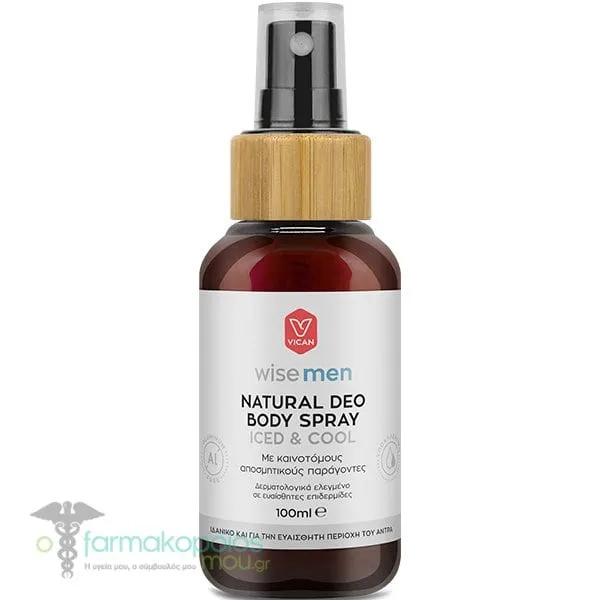 Wise Men Natural Deo Body Spray, 100ml