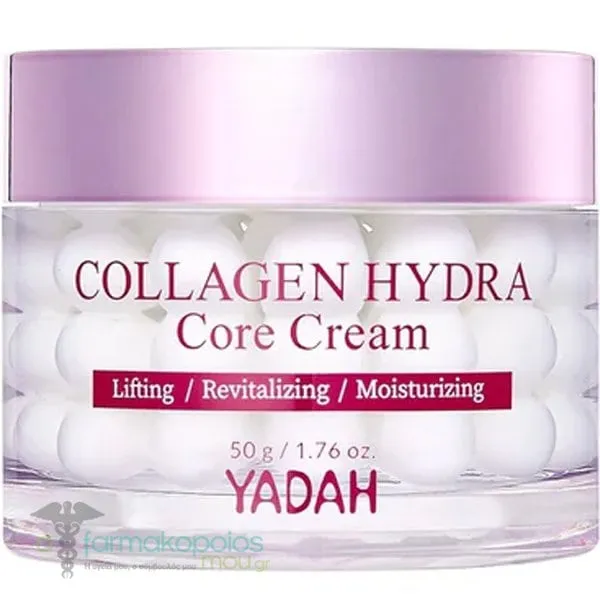 Yadah Collagen Hydra Core Cream Αντιγηραντική Κρέμα Προσώπου, 50g