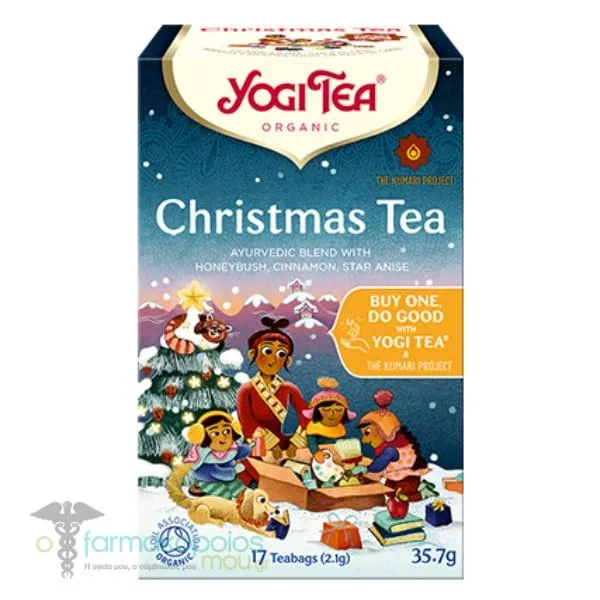 Yogi Tea Christmas Tea Αφέψημα, 17x2.1g