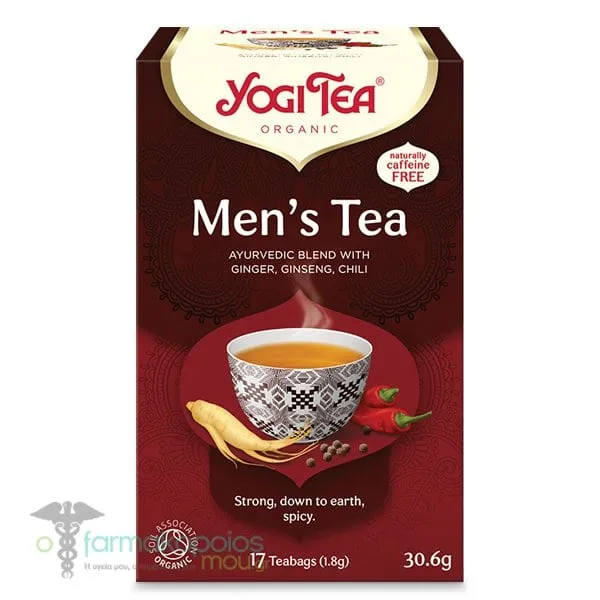 Yogi Tea Men's Tea, 17 Teabags, 30.6g