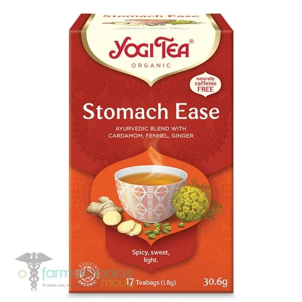 Yogi Tea Stomach Ease,17 Teabags, 30.6g