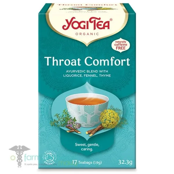 Yogi Tea Throat Comfort,17 Teabags, 32.3g