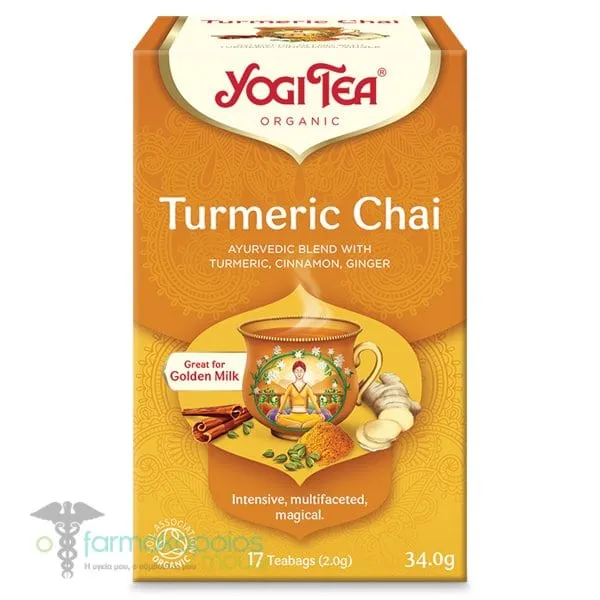 Yogi Tea Turmeric Chai,17 Teabags, 34g