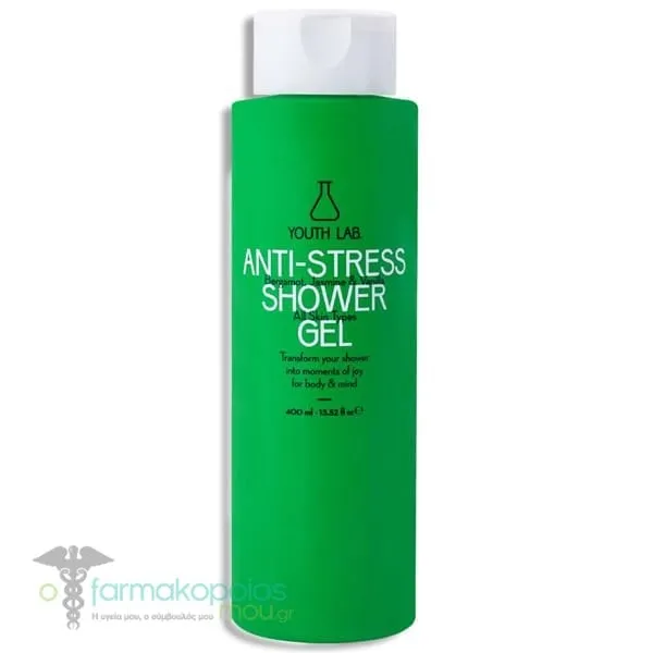 Youth Lab. Anti-Stress Shower Gel Bergamot, Jasmine & Vanilla, 400ml