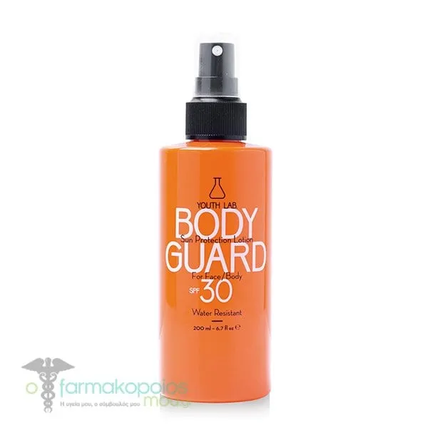 Youth Lab. Body Guard Sun Protection Lotion for Face & Body SPF30, 200ml