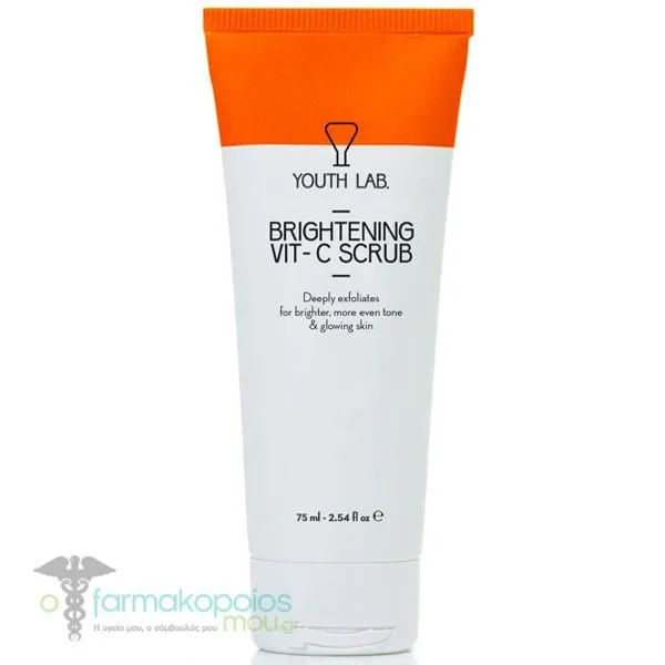 Youth Lab. Brightening Vit-C Scrub Απολεπιστικό Προσώπου για Λάμψη, 75ml