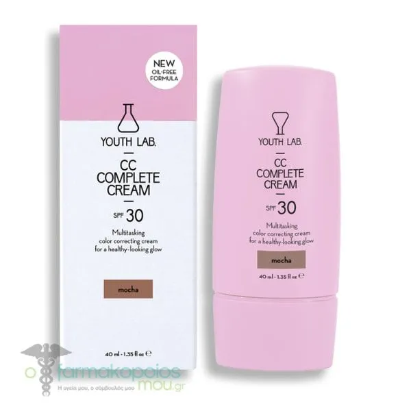 Youth Lab. CC Complete Cream Mocha (Dark) SPF30, 40ml