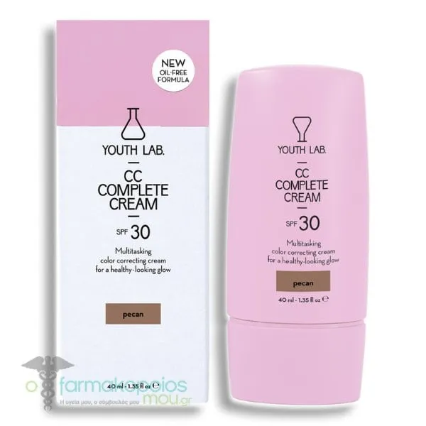 Youth Lab. CC Complete Cream Pecan (Very Dark) SPF30, 40ml