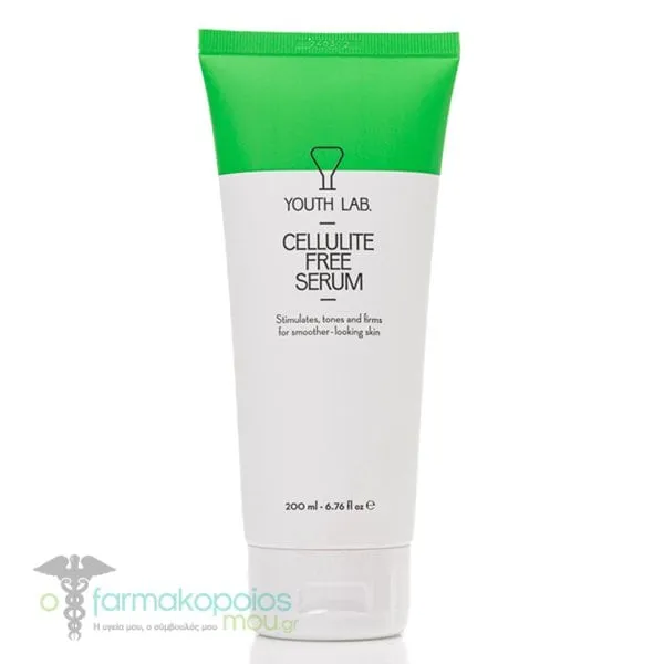 Youth Lab. Cellulite Free Ορός για Αδυνάτισμα & Καταπολέμηση της Κυτταρίτιδας, 200ml