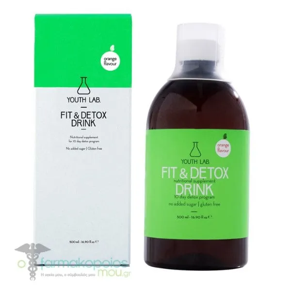 Youth Lab. Fit & Detox Drink, 500ml
