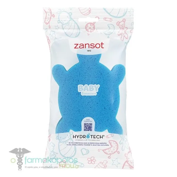 Zansot (10.332) Children's Sponge in Various Designs & Colors 12m+, 1pc - Γαλάζιο