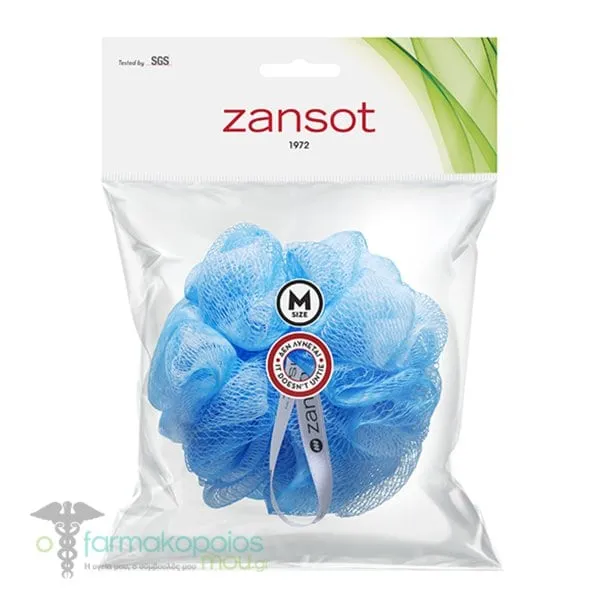 Zansot (11.101) Mesh Sponge Medium, 1pc - Γαλάζιο