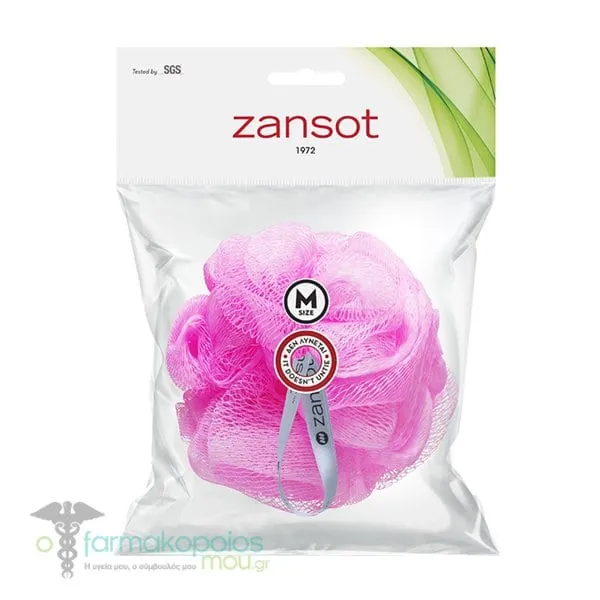 Zansot (11.101) Mesh Sponge Medium, 1pc - Ρόζ