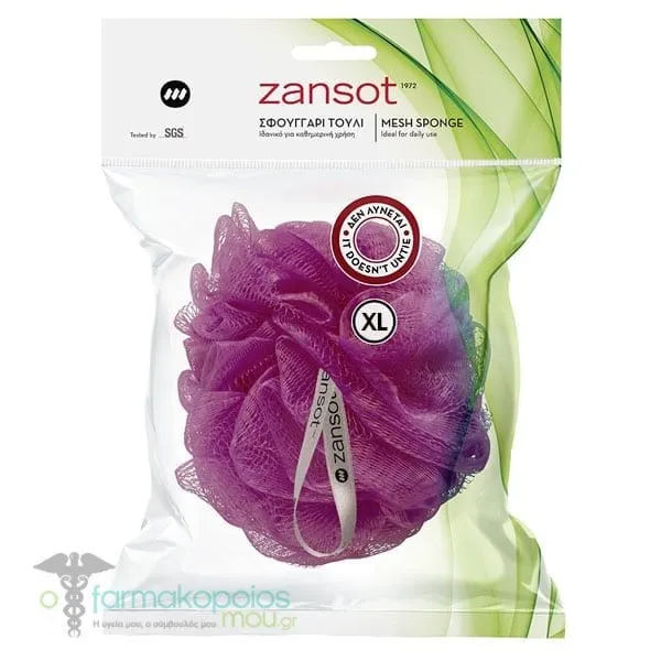 Zansot (11.103) Mesh Sponge XL, 1pc - Σάπιο Μήλο