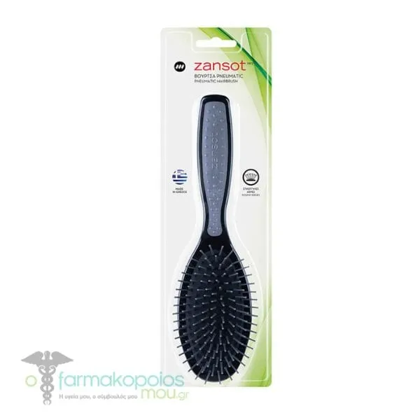 Zan Sot (15.123) Hair Brush, 1pc - Γκρί