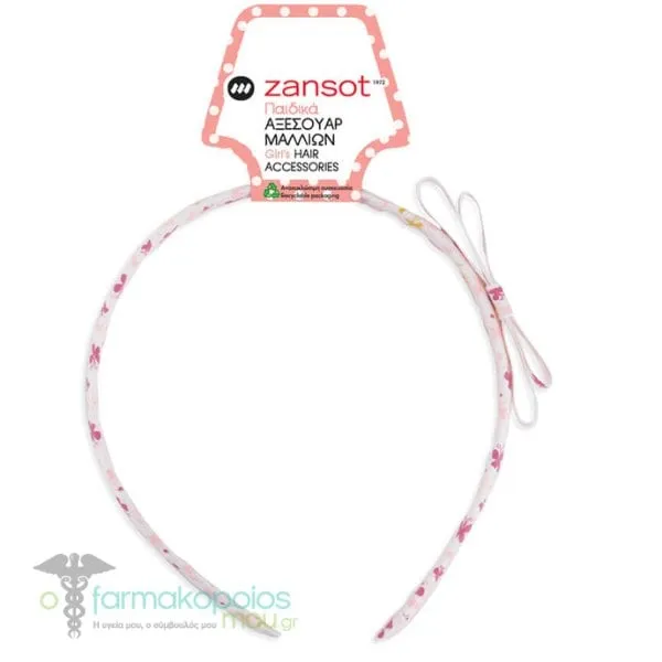 Zan Sot 18.186 Kid's Hair Clip, 1pc - 008 Λευκό