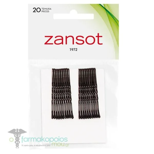 Zan Sot Τσιμπιδάκια Κλασικά Μικρά Μαύρα 19.101, 20τεμ