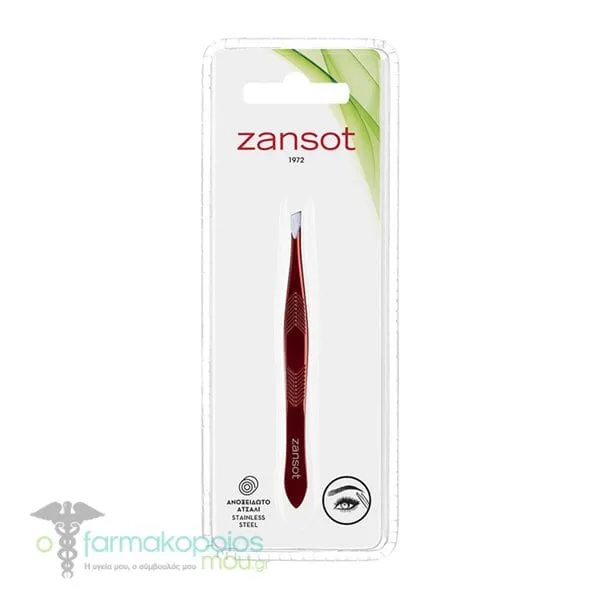 Zansot (20.502) Narrow Slant Tweezer, 1pc - Σάπιο Μήλο