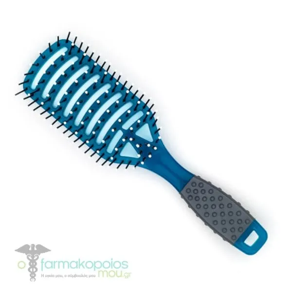 Zansot (15.204) Airbrush for hair Square Large, 1pc - Γαλάζιο