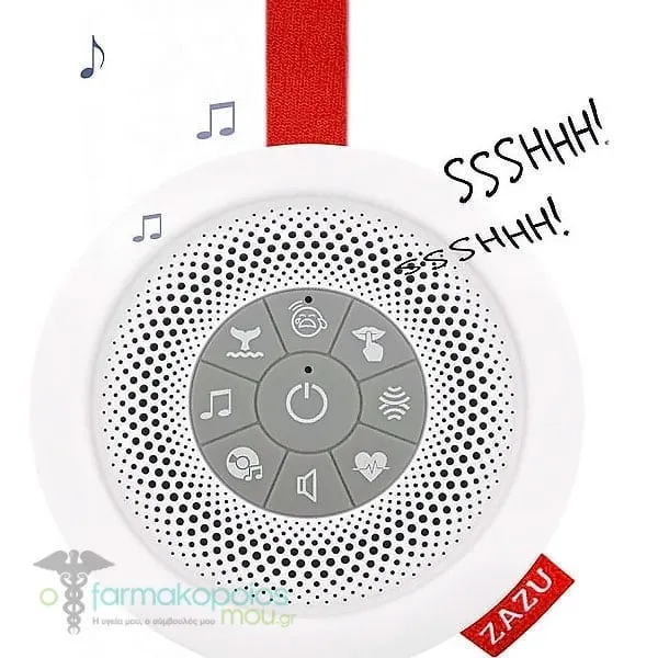 Zazu Suzy the Shusher Portable Lullaby with White Sounds 0+, 1pc