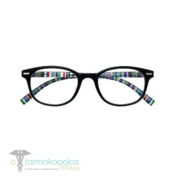 Zippo Eyewear Reading Glasses Black-Rainbow (31Z-B19), 1pc