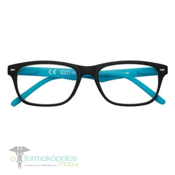 Zippo Eyewear Reading Glasses Light Blue-Black (31Z-B3-AZC), 1pc