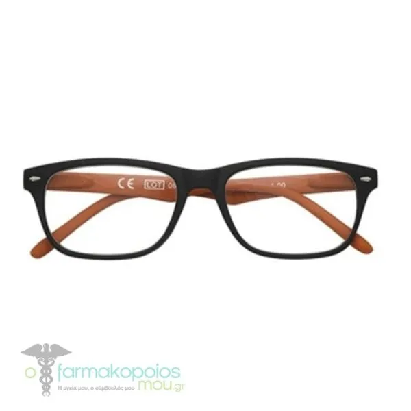 Zippo Eyewear Reading Glasses Brown-Black (31Z-B3-BRO), 1pc