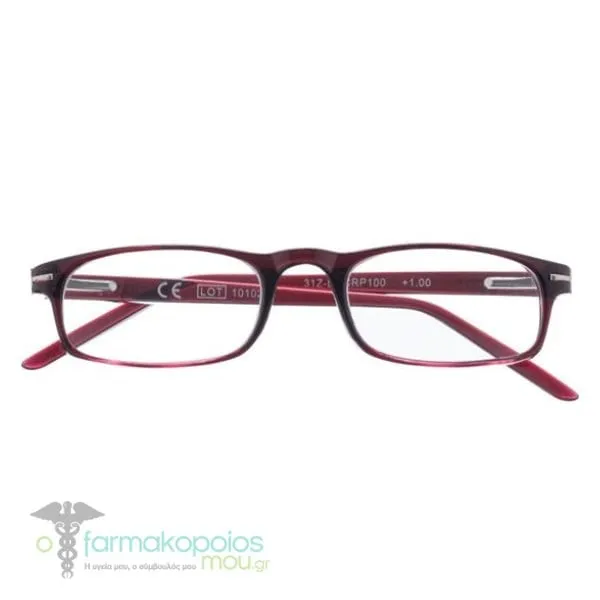 Zippo Eyewear Reading Glasses Burgundy (31Z-B6-CRP), 1pc