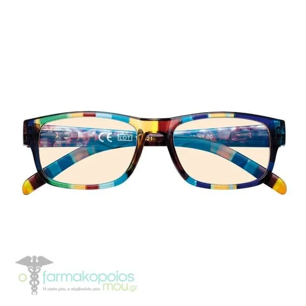 Zippo Eyewear Reading Glasses Blue Light Filter Multicolor (31Z-BL14), 1pc