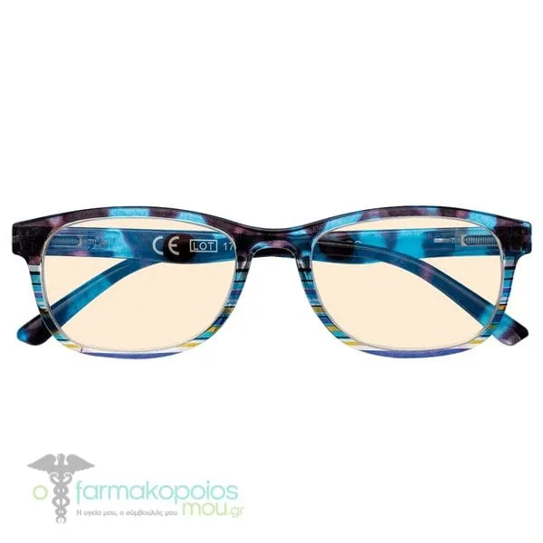 Zippo Eyewear Glasses Blue Light Filter Blue (31Z-BL4), 1pc