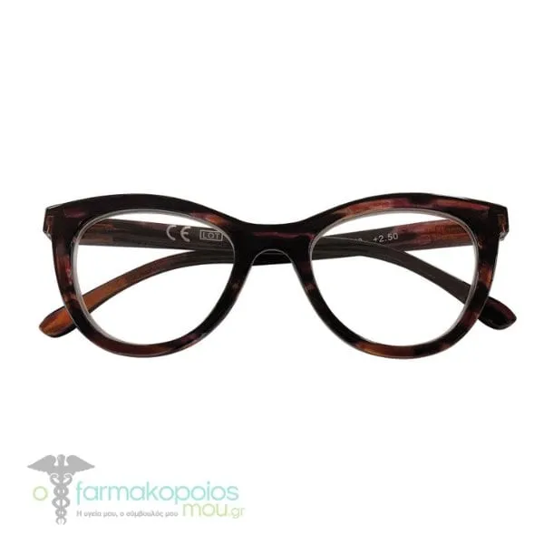 Zippo Eyewear Reading Glasses Brown (31Z-F2-DEM), 1pc