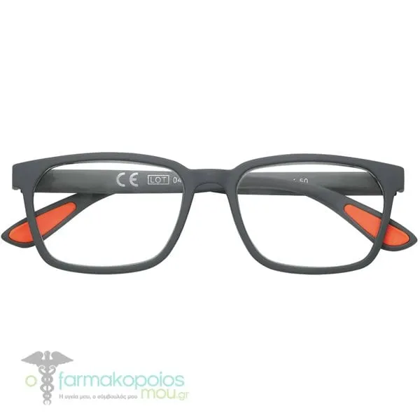 Zippo Eyewear Reading Glasses (31Z-PR108) Grey, 1pc