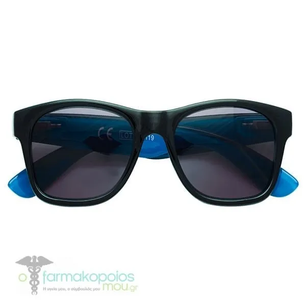 Zippo Eyewear Reading Glasses Black-Blue (31Z-SOL), 1pc