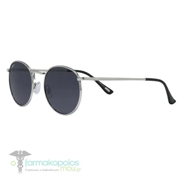 Zippo Eyewear Sunglasses Silver Black Mirror (OB130-07), 1pc